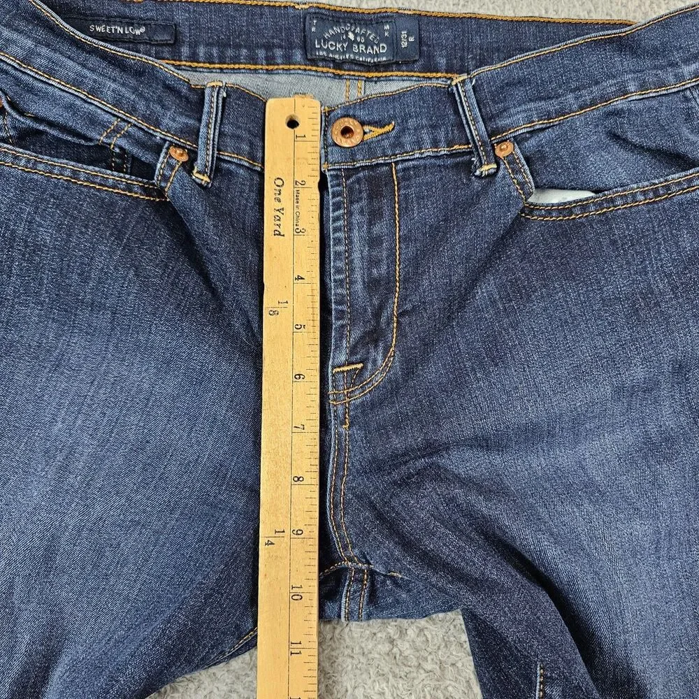 Lucky Brand Jeans Womens 12/31 33x31 Sweet n Low Boot Stretch Indie Boho Minimal